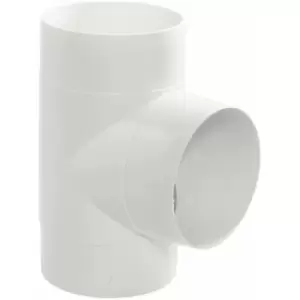 Image of 100mm 4 Round T Piece Connector