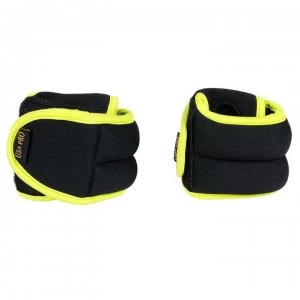 Image of USA Pro Move Wrist Weights - Black/Lime