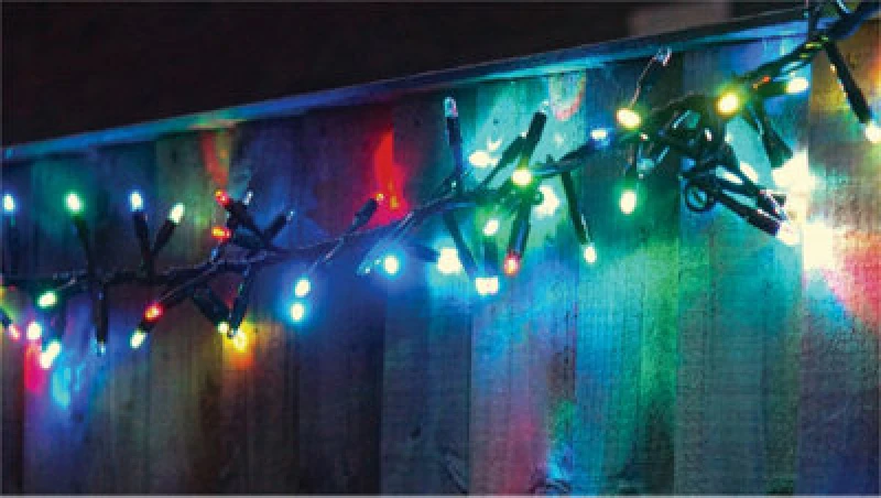 Image of Eagle Connect Cluster Lights Black Rubber Ip65 RGB 5M