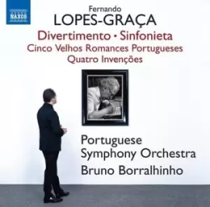 Image of Fernando Lopes-Garca Divertimento/Sinfonieta by Fernando Lopes-Graca CD Album