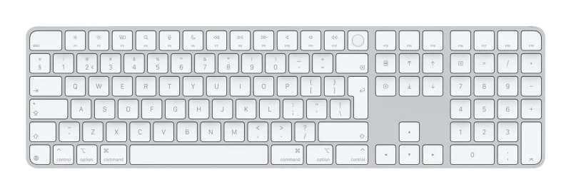 Image of Apple Apple Magic keyboard Universal USB + Bluetooth QWERTY Dutch White MXK73N/A