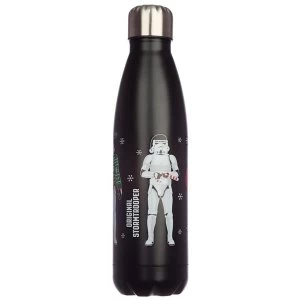 Image of The Original Stormtrooper Christmas Reusable Stainless Steel Hot & Cold Thermal Insulated Drinks Bottle 500ml