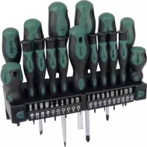 Image of Brueder Mannesmann Mannesmann Screwdriver set 37 Piece