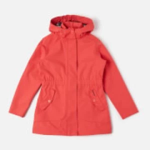 Image of Barbour Girls Promenade Jacket - Coral - S