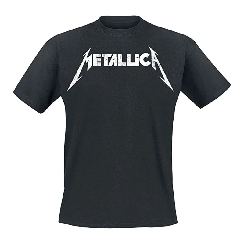 Image of Metallica Mens Master Of Puppets Photo Back Print T-Shirt in Black Size: Small Black Male S