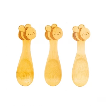 Image of Sass & Belle Bee Bamboo Spoons - Set of 3