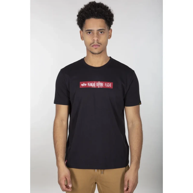 Image of alpha industries T-Shirt Alpha Industries RBF Latex Print Noir Male XS