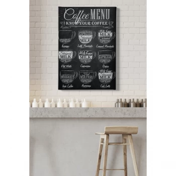 Image of Kanvas Tablo (70 x 100) - 92 Multicolor Decorative Canvas Painting