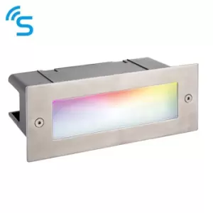 Image of Smart Seina Outdoor LED 3.5W Recessed Brick Light, Marine Grade Stainless Steel, IP44