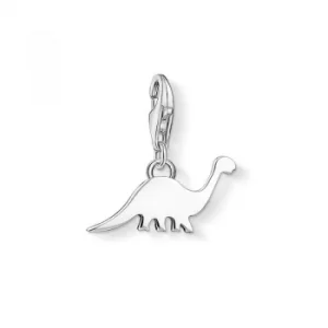 Image of Ladies Thomas Sabo Sterling Silver Charm Club Dinosaur Charm