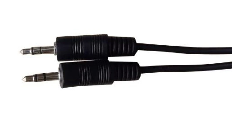Image of Microconnect AUDLL5 audio cable 5m 3.5mm Black