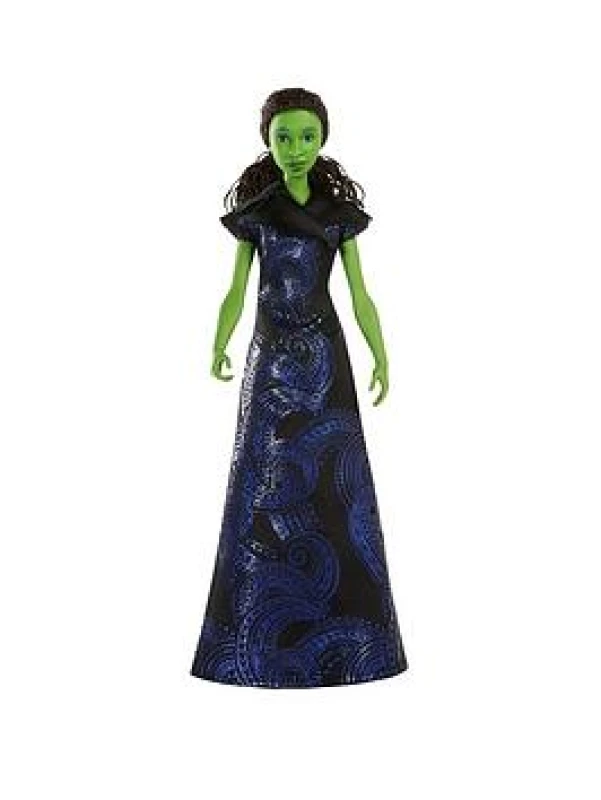 Image of Mattel Universal Pictures' Wicked: for Good Singing Elphaba Fashion Doll with Removable Outfit Inspired by The Movie Sings “for Good in English