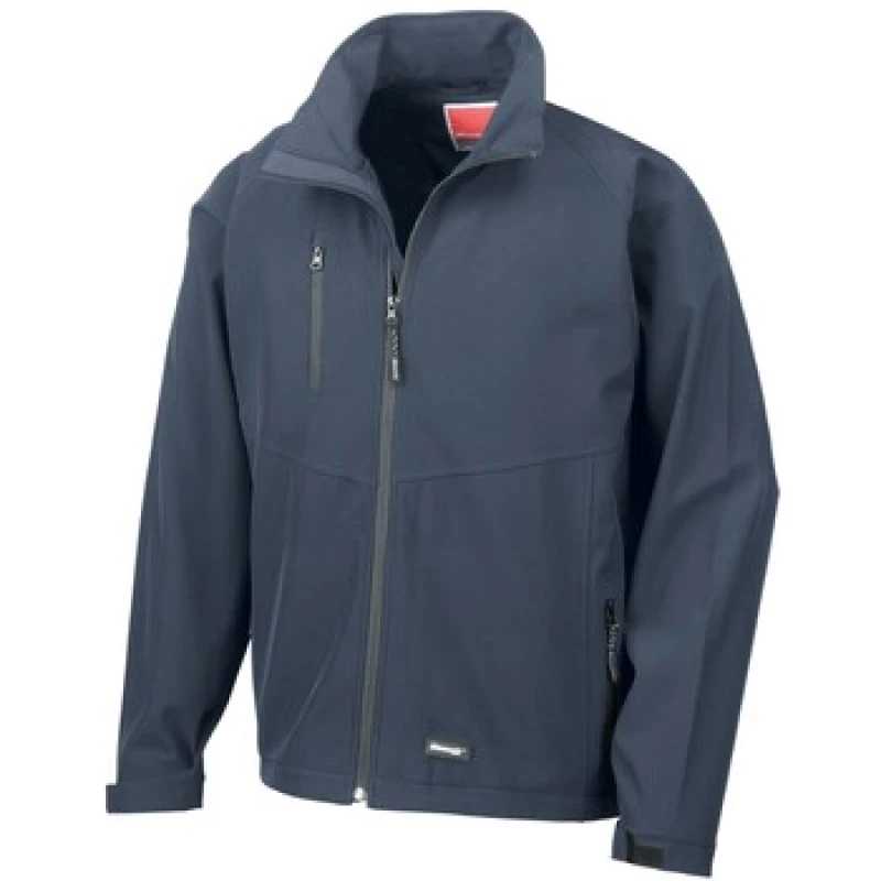 Image of Result Result Men Soft Shell Jacket in Navy Size: X-Small Navy XS Male 5063527610126
