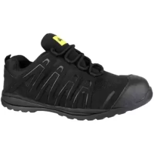 Image of Amblers Safety FS40C Unisex Adults Safety Trainers (10.5 UK) (Black) - Black