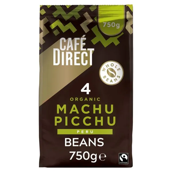 Image of Cafe Direct Machu Picchu Peru Beans Coffee 750g