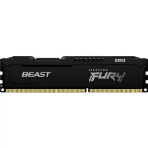 Image of Kingston FURY Beast PC RAM kit DDR3 16GB 2 x 8GB Non-ECC 1866 MHz 240-pin DIMM CL10 KF318C10BBK2/16