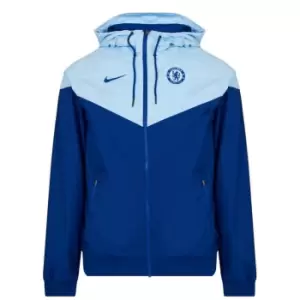 Image of Nike Chelsea Woven Autumn Jacket Mens - Blue