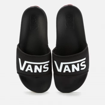 Image of Vans La Costa Slide Sandals - Black - UK 9