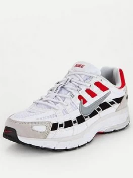 Image of Nike P-6000 - White/Black/Red