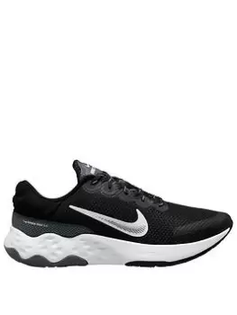 Image of Nike Renew Ride 3 - Black/White, Size 7, Men