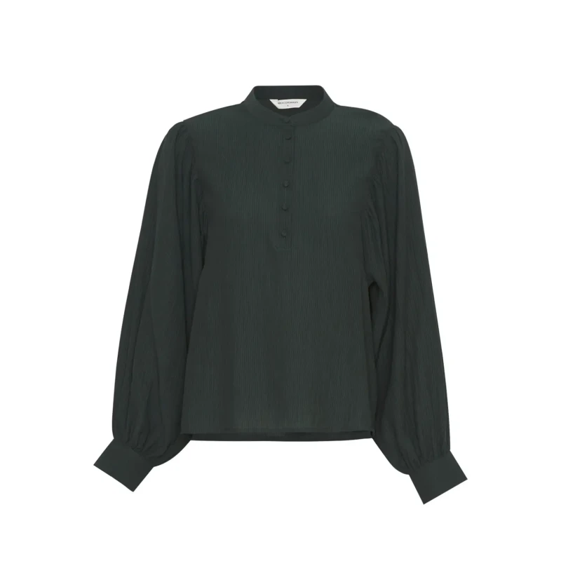 Image of moss copenhagen Womens top blouse Moss Copenhagen Angelina Vert Female M
