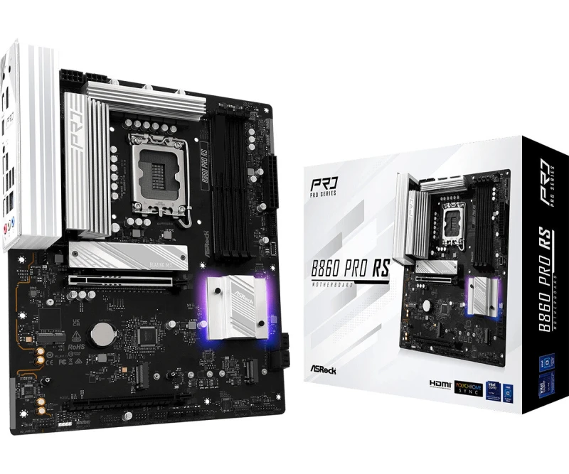 Image of Asrock B860 Pro RS (LGA 1851) DDR5 ATX Motherboard