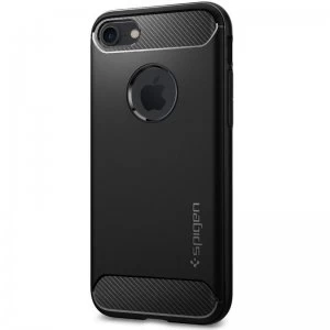 Image of Spigen Apple iPhone 7 Case Rugged Armor - Black