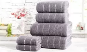 Image of Rapport Home 500gsm Towel Bale: Two Piece Bath Sheet Set/White