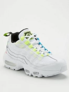 Image of Nike Air Max 95 Se - White/Blue