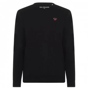 Image of TRUE RELIGION Logo Sweatshirt - Black