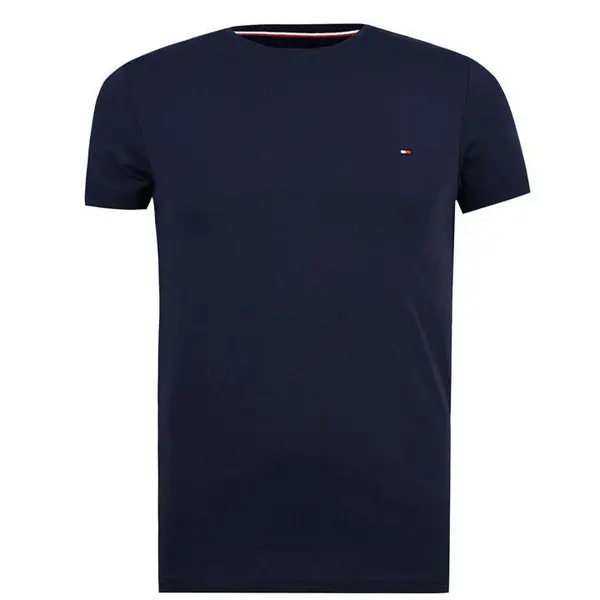 Image of Tommy Hilfiger Stretch Slim Fit T-Shirt - Blue S