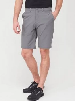 Image of Lyle & Scott Golf Golf Tech Shorts - Grey, Rock Grey, Size 32, Men