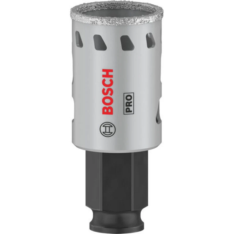 Image of Bosch PRO Power Change Plus Diamond Grit Tile Hole Saw 2608901556 Diameter: 29mm