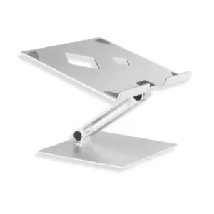 Image of Durable Universal Adjustable Laptop Riser Stand Silver 505023