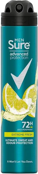 Image of Sure Men Advance Protection Extreme Fresh Deodorant 200ml