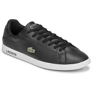 Image of Lacoste GRADUATE BL21 1 SMA mens Shoes Trainers in Black