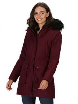Image of Regatta Sefarina Waterproof Jacket - Dark Burgundy