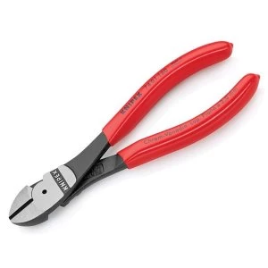 Image of Knipex High Leverage Diagonal Cutters PVC Grip 160mm (6.1/4in)