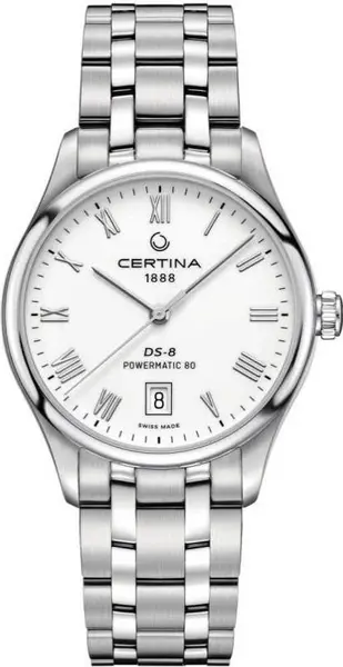 Image of Certina Watch DS-8 Powermatic 80 - White CRT-516