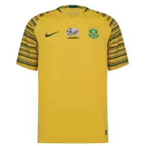 Image of Nike South Africa FA Home Shirt 2019/19 Mens - Yellow
