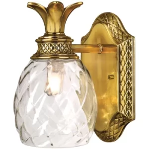 Image of Applique murale Plantation (Bath) Laiton bruni