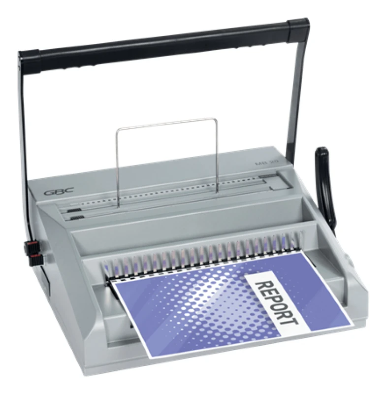 Image of GBC MB20 MultiBind Heavy Duty Comb and Wire Binding Machine Capacity ACCO4410039