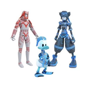 Image of Space Paranoids Sora Donald And Sark (Kingdom Hearts) Action Figure