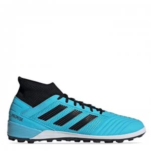 Image of adidas Predator 19.3 Astro Turf Trainers - Cyan/Black