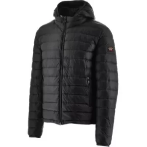 Image of Paul and Shark Black Ultra Light Down Jacket
