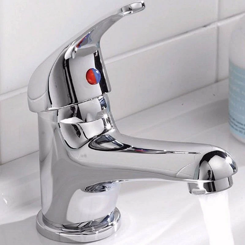 Image of NES HOME Studio Contemporary Chrome Basin Mono Mixer Tap & Waste 5002+WST