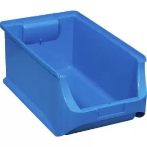 Image of Open fronted storage bin, LxWxH 355 x 205 x 150 mm, pack of 12, blue