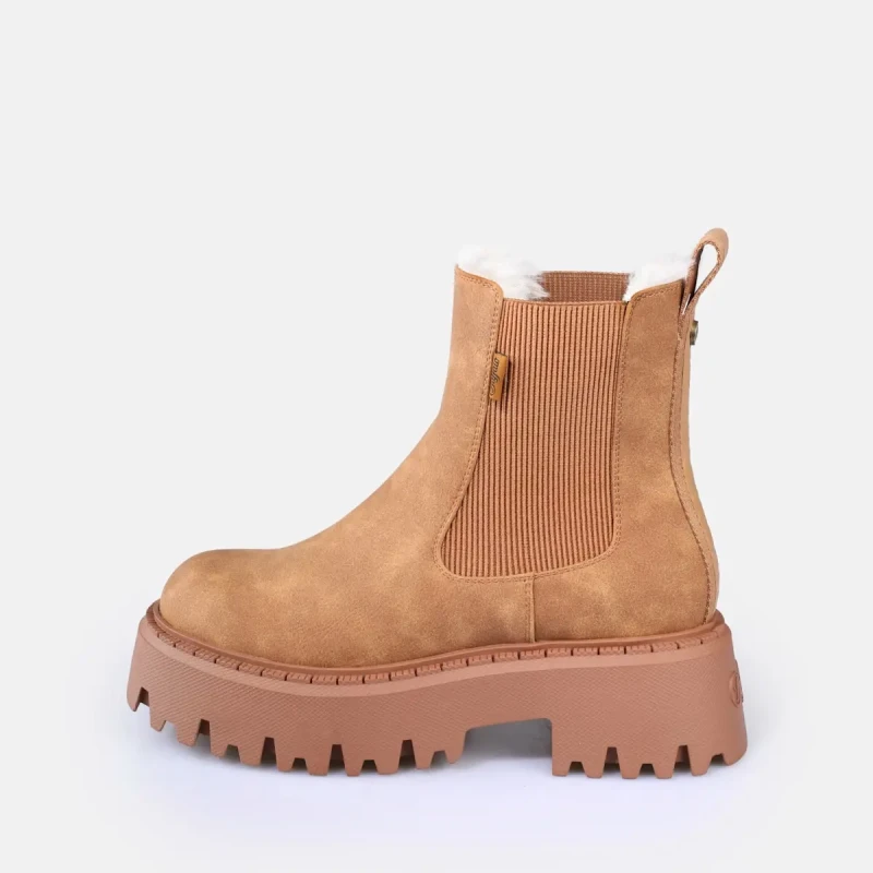 Image of Buffalo Womens boots Buffalo Aspen Chelsea Warm Marron Female 41