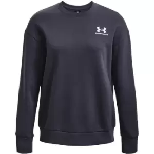 Image of Under Armour Armour Essential Crew Sweater Womens - Grey