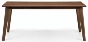 Image of Julian Bowen Berkeley Walnut Wooden Rectangular Dining Table